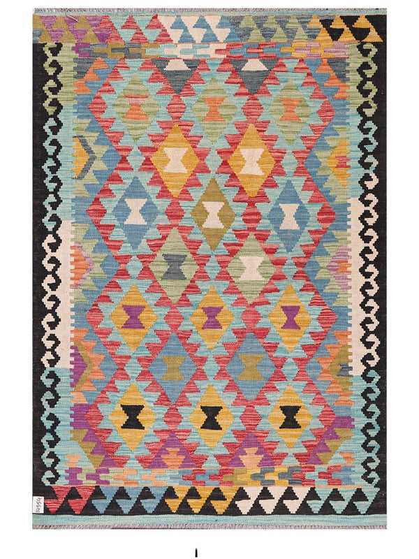 Maimana Afghanistan Kilim Rug - 180 x126 cm