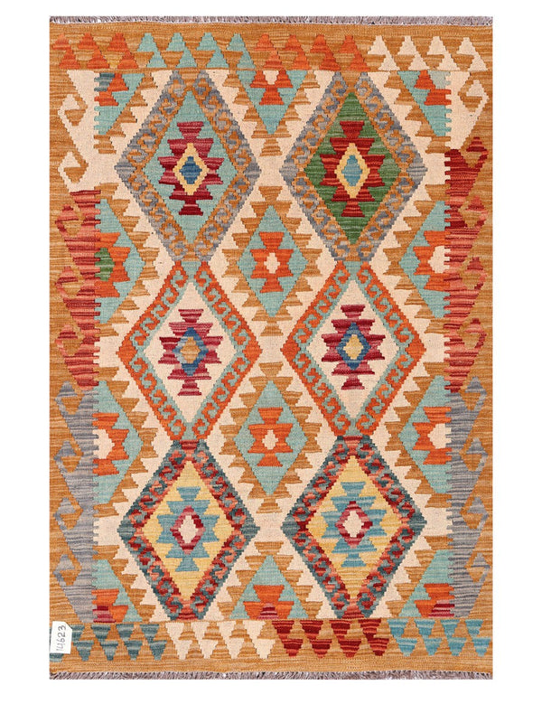Maimana Afghanistan Kilim Rug - 152 x105 cm