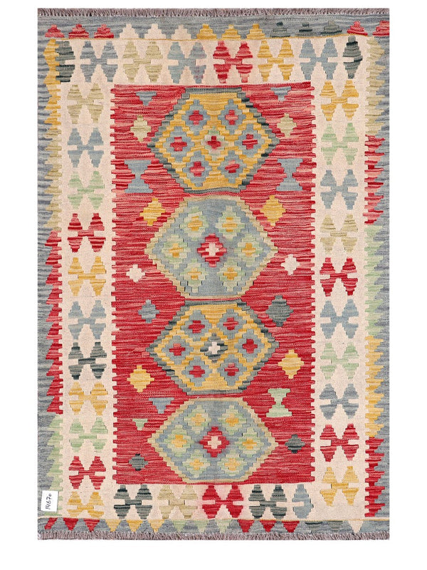 Maimana Afghanistan Kilim Rug - 157 x104 cm