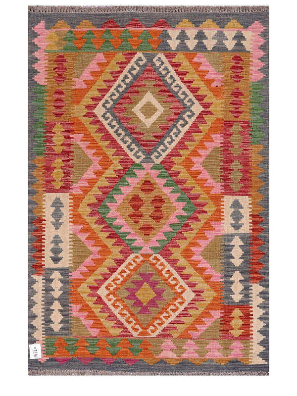 Maimana Afghanistan Kilim Rug - 150 x101 cm