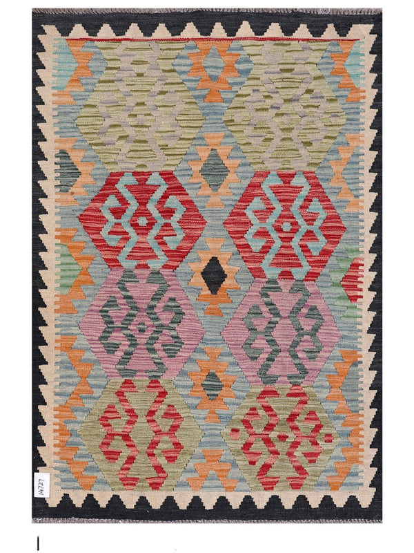 Maimana Afghanistan Kilim Rug - 152 x107 cm