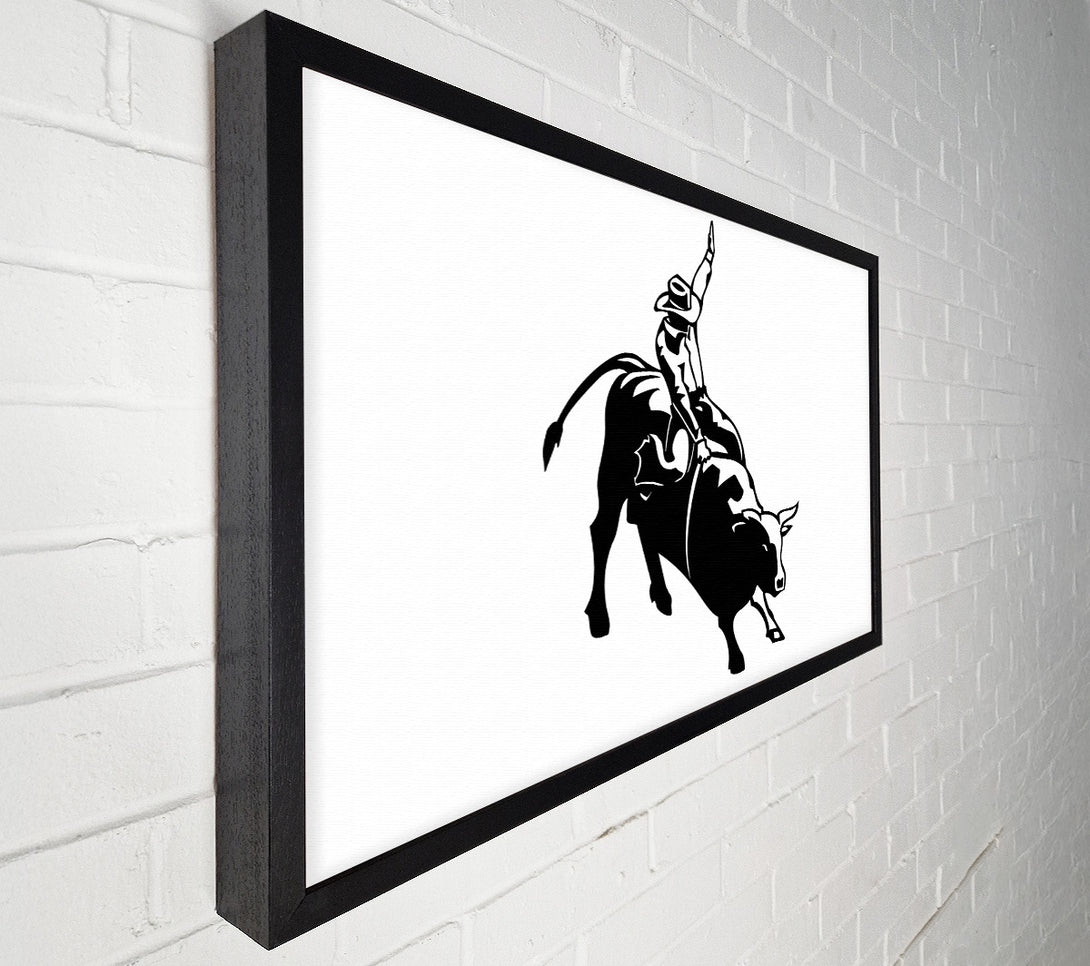  A Canvas Print of Cowboy Rider Canvas Wall Art