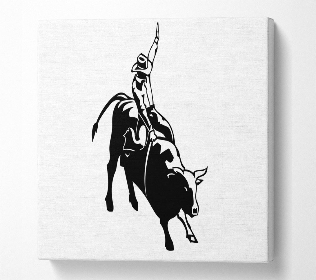  A Canvas Print of Cowboy Rider Canvas Wall Art