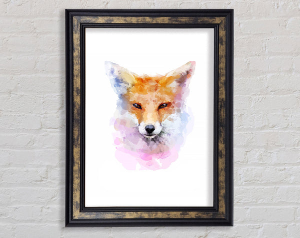 Foxy Framed Print