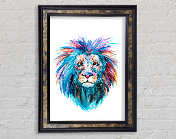 Lion Main Framed Print