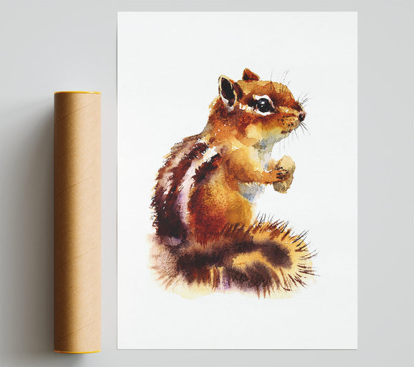 Squirrel Nuts Giclee Print
