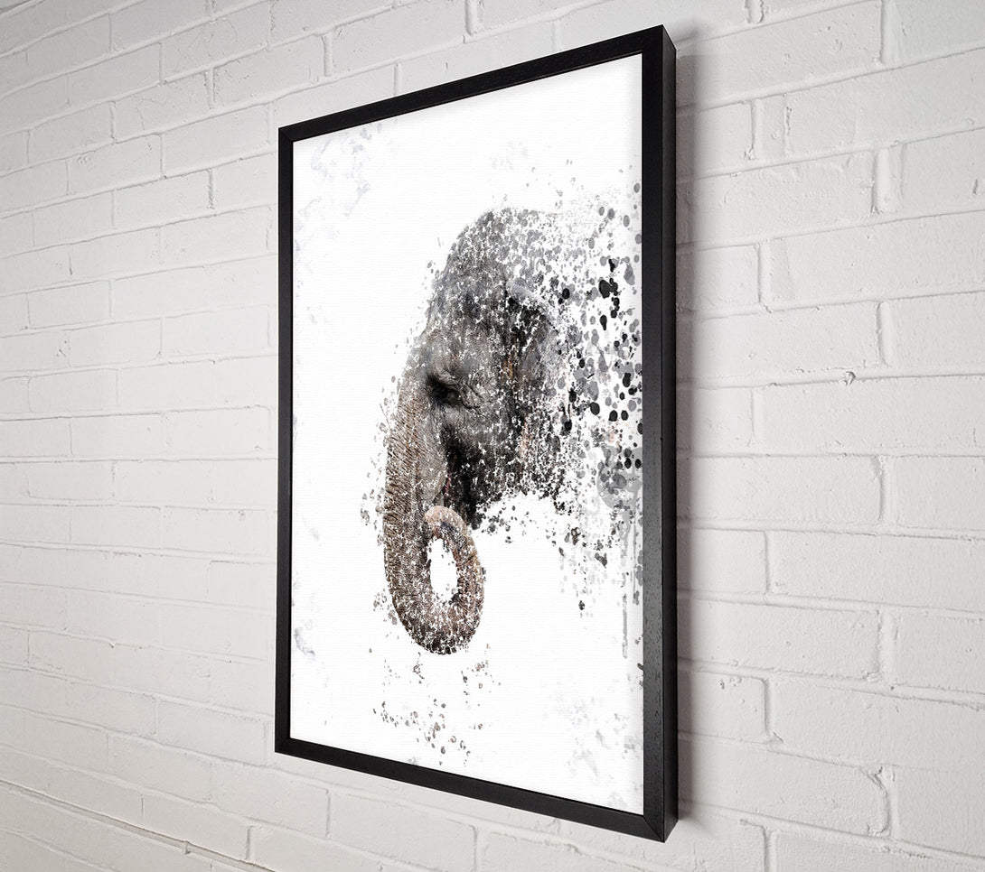  A Canvas Print of Elephant Spots Canvas Wall Art