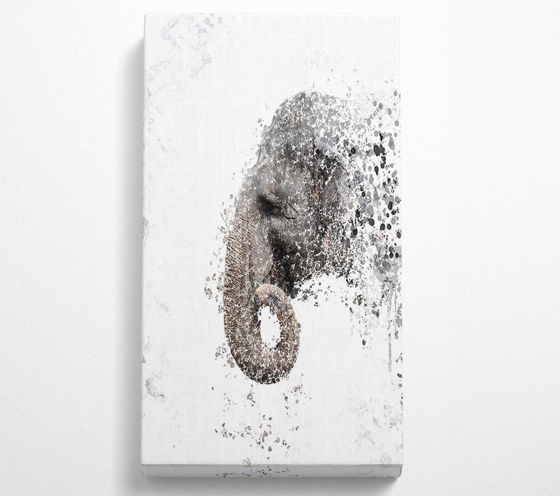  A Canvas Print of Elephant Spots Canvas Wall Art