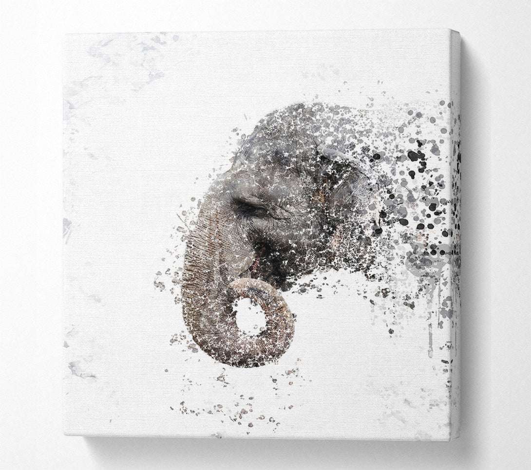  A Canvas Print of Elephant Spots Canvas Wall Art
