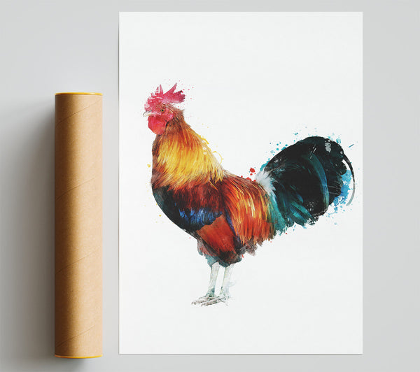 Rooster Giclee Print