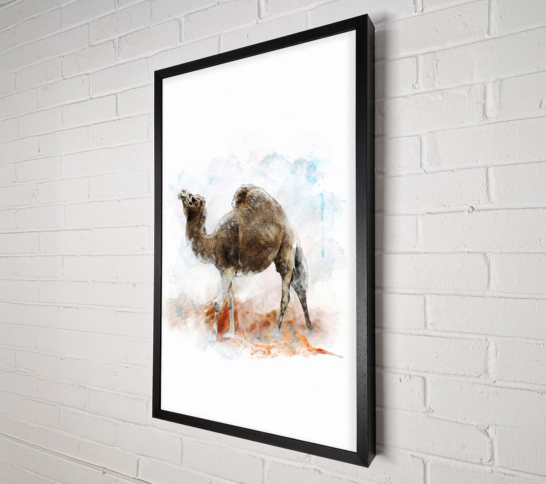  A Canvas Print of Camel Trek Canvas Wall Art