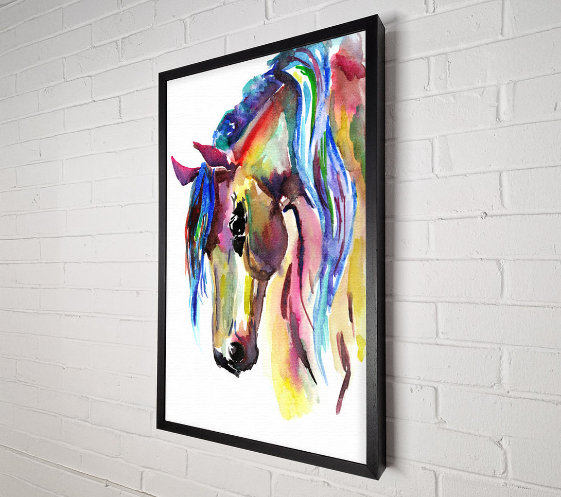  A Canvas Print of Unicorn Horse Canvas Art