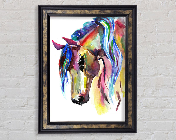 Unicorn Horse Framed Print