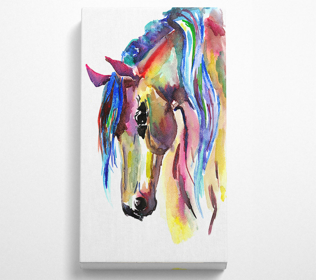  A Canvas Print of Unicorn Horse Canvas Art