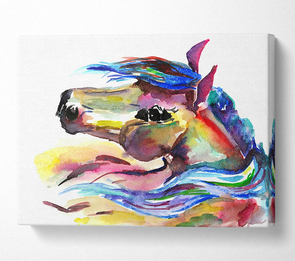  A Canvas Print of Unicorn Horse Canvas Art