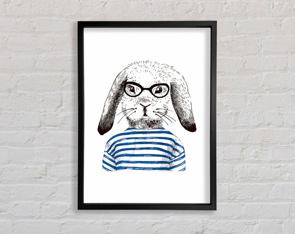 Roger The Rabbit Framed Print