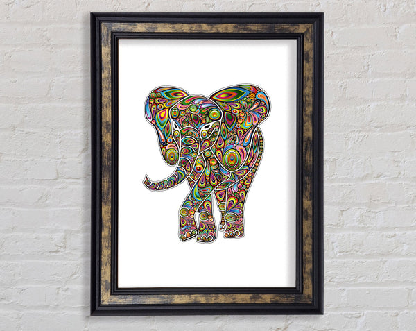 Indian Elephant 2 Framed Print