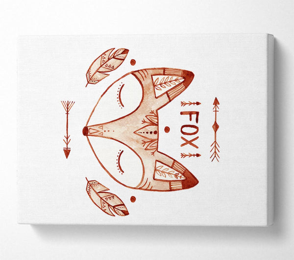  A Canvas Print of Fox Canvas Print