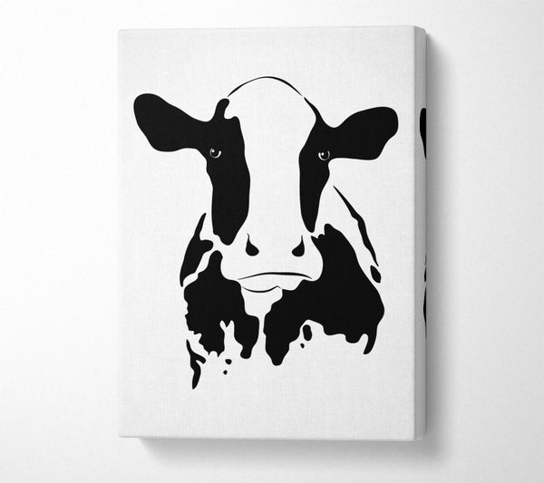  A Canvas Print of Here's Looking At You Cow Canvas Print