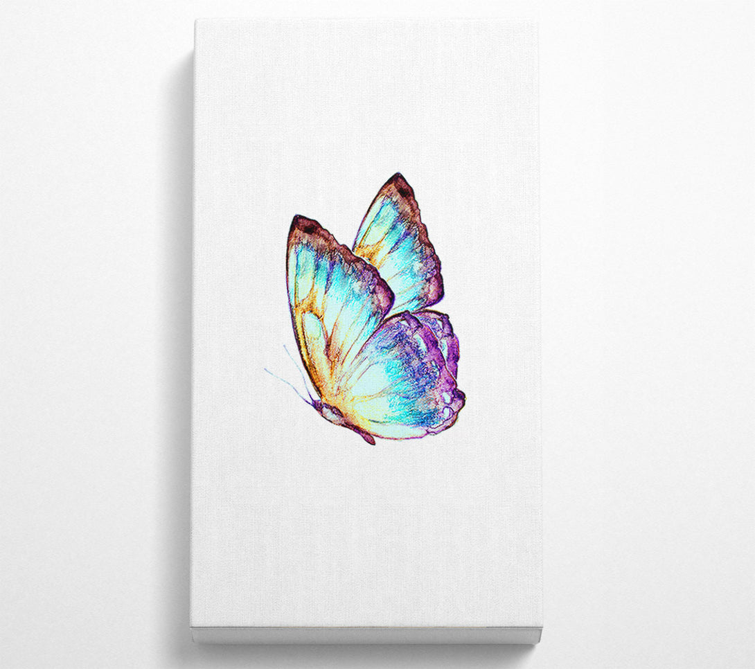 A Canvas Print of Stunning Butterfly Wings Canvas Art