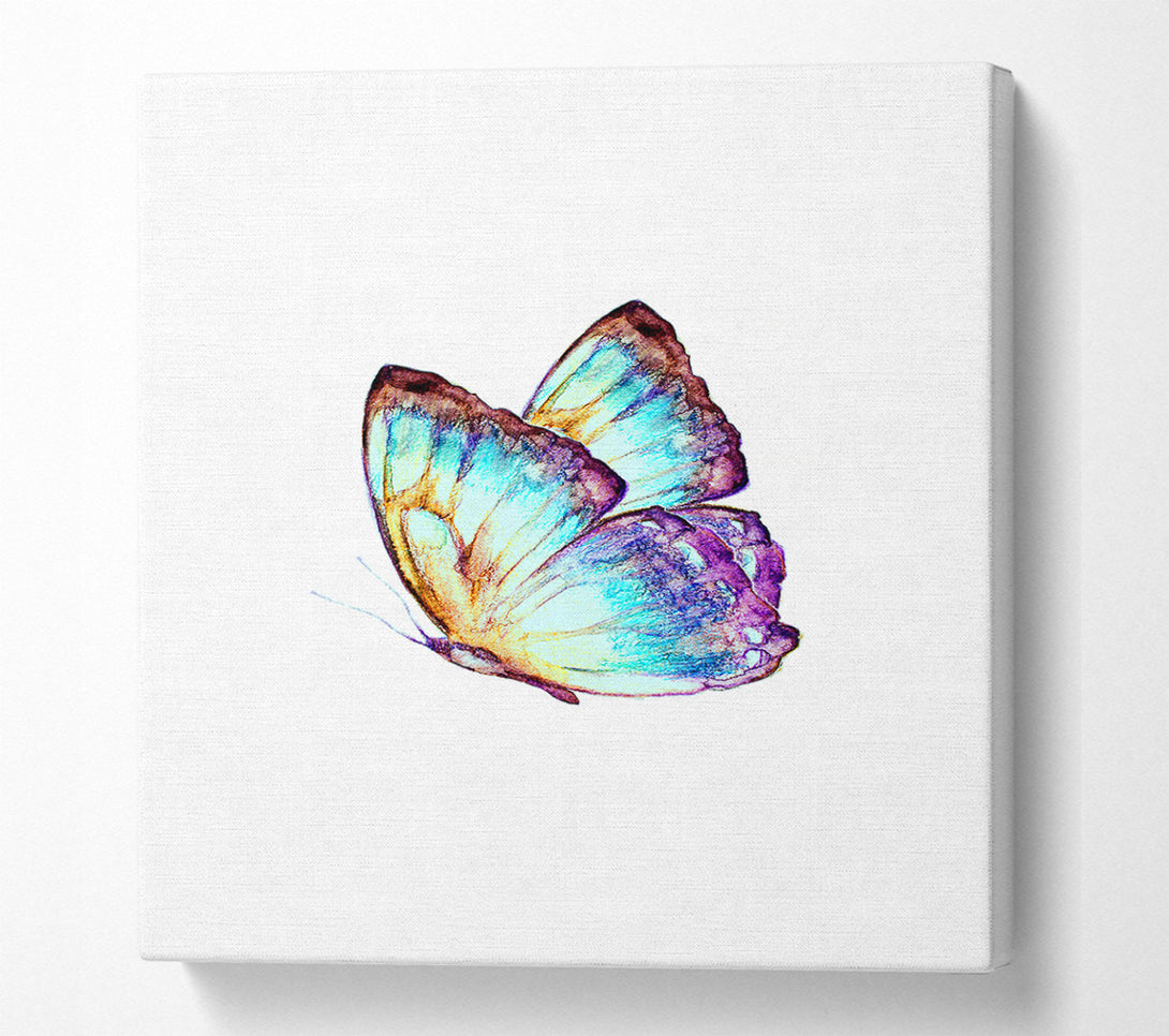  A Canvas Print of Stunning Butterfly Wings Canvas Art