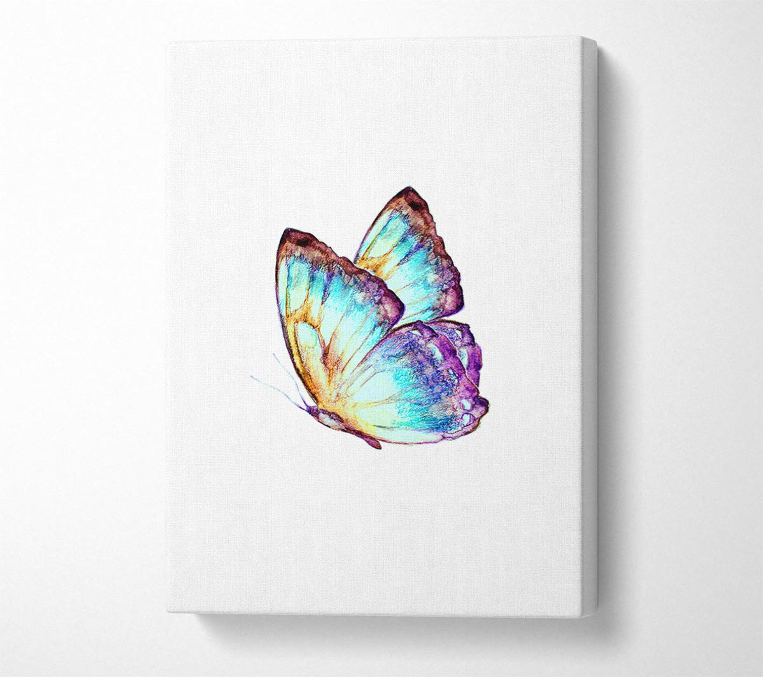  A Canvas Print of Stunning Butterfly Wings Canvas Art