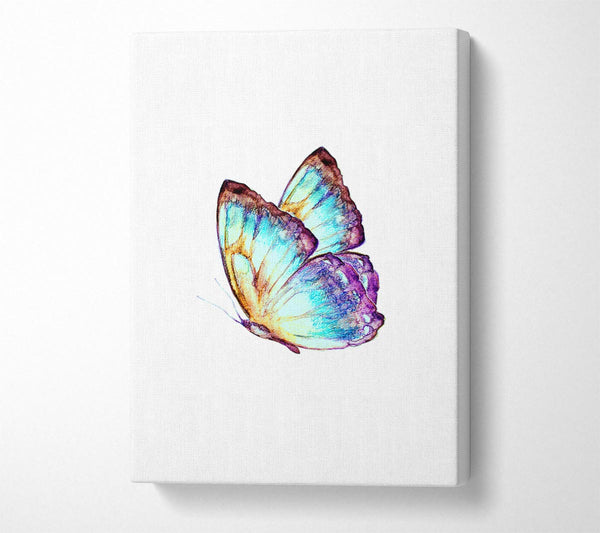  A Canvas Print of Stunning Butterfly Wings Canvas Art