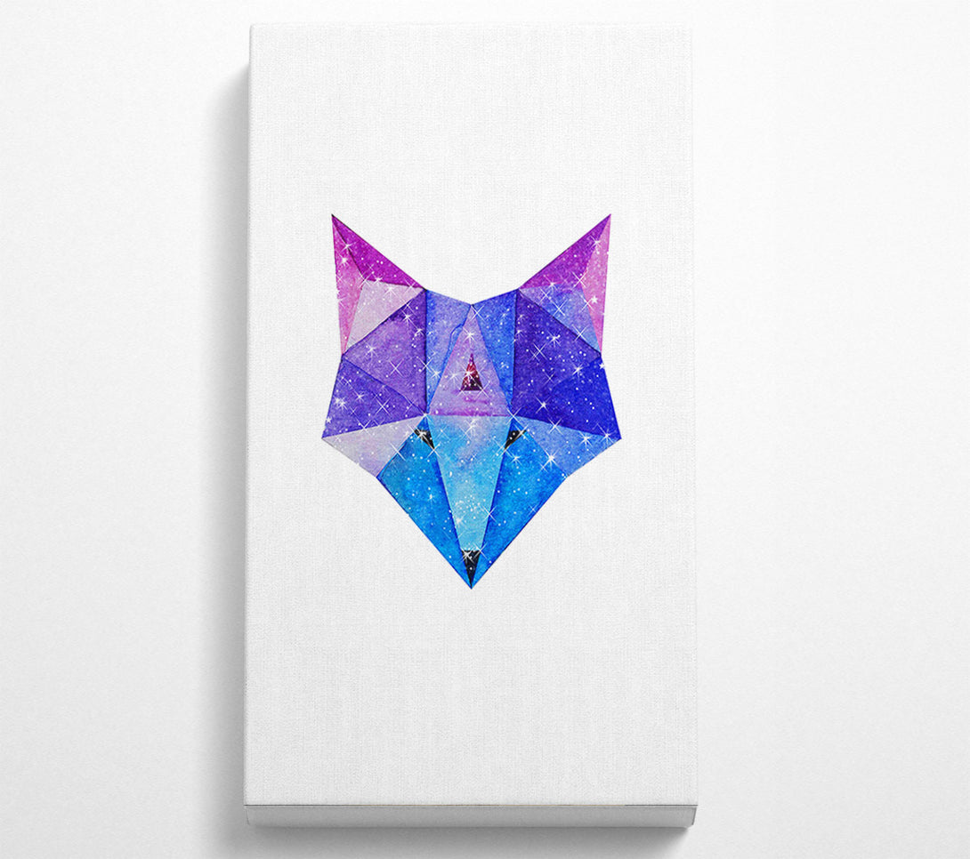  A Canvas Print of Diamond Fox Canvas Wall Art