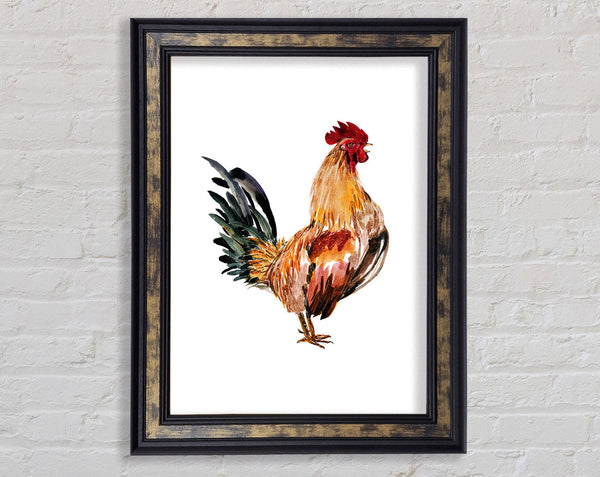 Chicken Call Framed Print