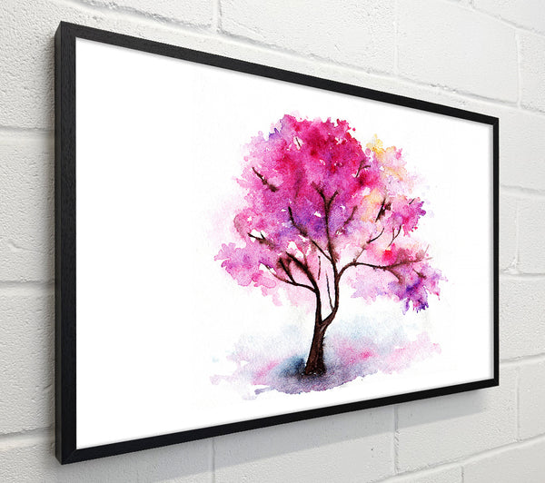 Pink Lonesome Tree