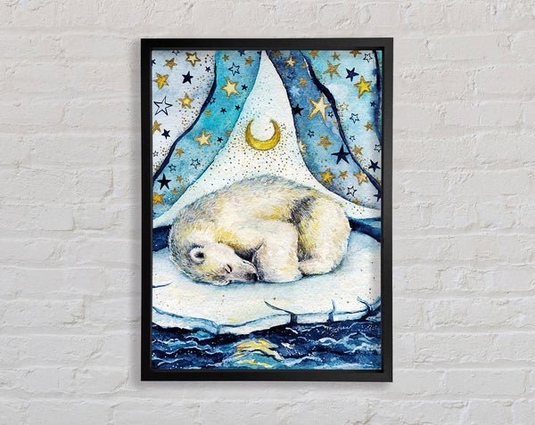 Polar Bear Dream Framed Print