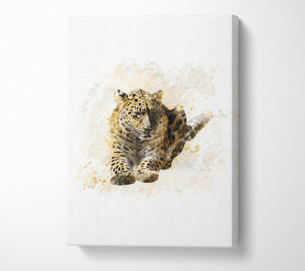  A Canvas Print of Leopard Spots Canvas Art