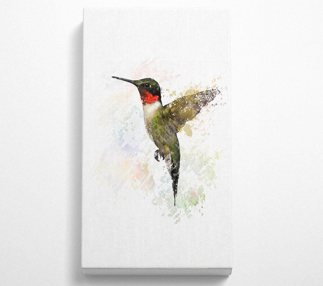  A Canvas Print of Hummingbird Wings Canvas Wall Art