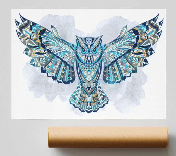Indian Owl Poster