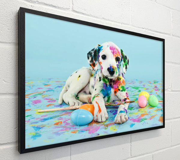 Dalmation Puppy Paint Party