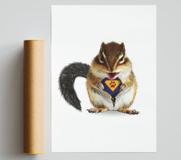 Super Squirrel Poster