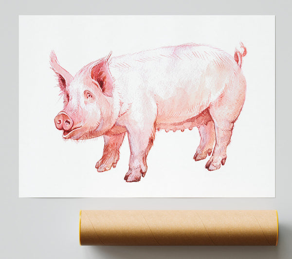 Mother Pig Print