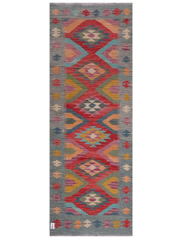 Maimana Afghanistan Kilim Rug - 235 x 85 cm