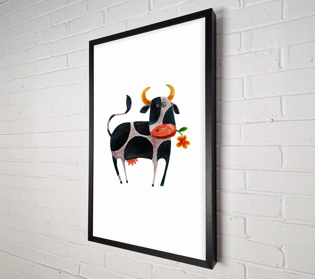  A Canvas Print of Daisy Cow Canvas Art