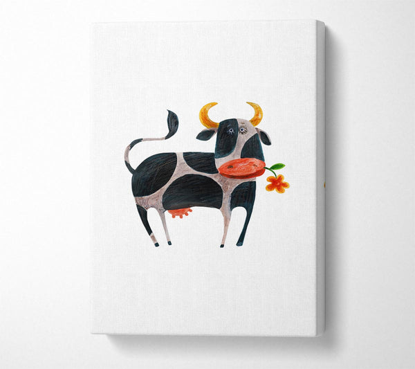  A Canvas Print of Daisy Cow Canvas Art