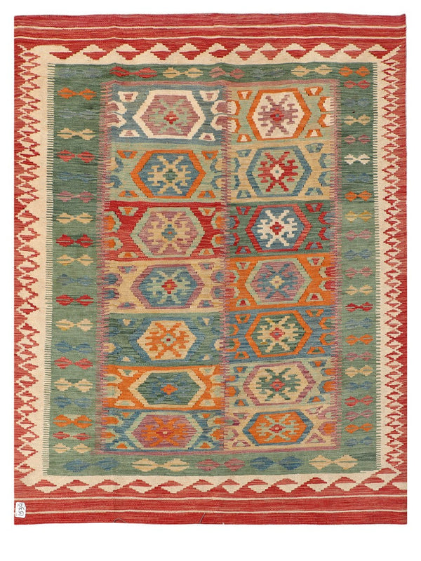 Maimana Afghanistan Kilim Rug - 205 x154 cm