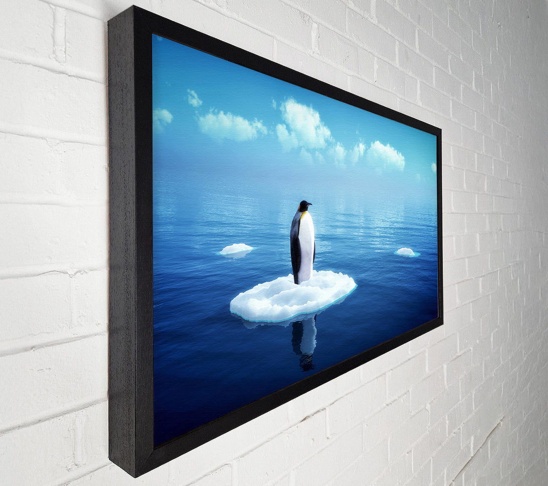  A Canvas Print of Penguin Drift Canvas Wall Art