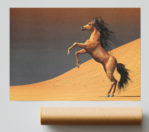 Stunning Horse Desert Print
