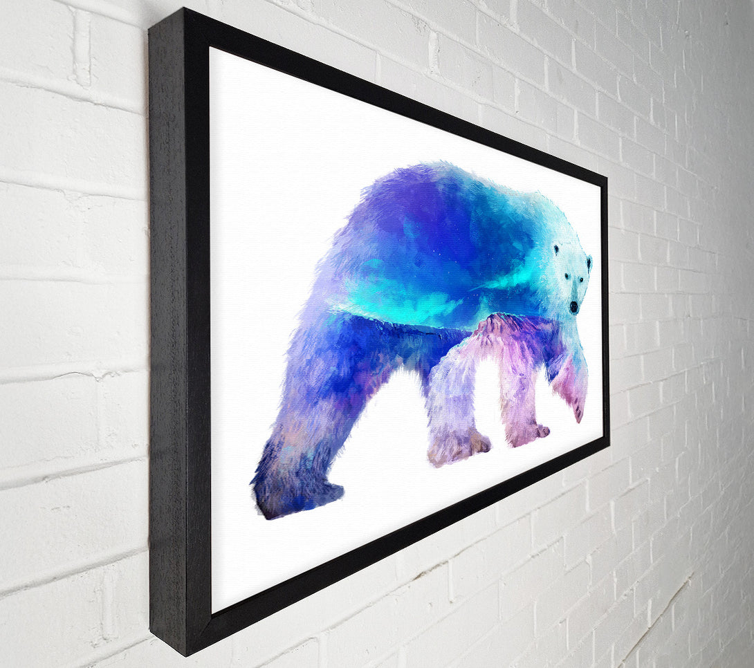  A Canvas Print of Polar Bear Glory Canvas Print