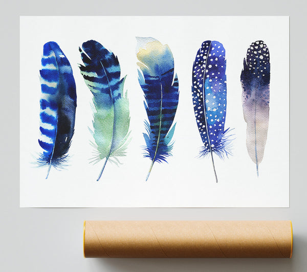 Night Feathers Giclee Print