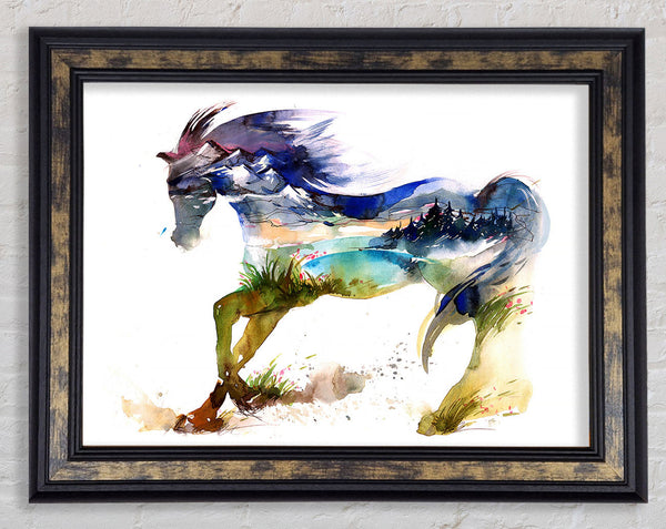 Horse Dreams Framed Print