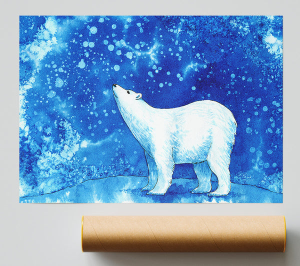Magical Polar Bear Print