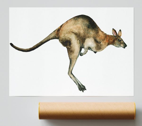 Kangaroo Hop Print