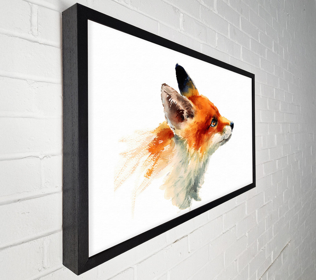  A Canvas Print of Fox Love Canvas Print