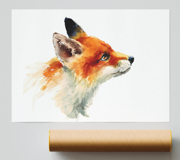 Fox Love Print